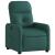 Fotoliu rabatabil electric, verde închis, material textil GartenMobel Dekor