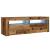 Noptiere cu LED-uri, 2 buc., Lemn vechi, 60x35x40 cm GartenMobel Dekor