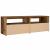 Noptiere cu LED-uri, 2 buc., Lemn vechi, 60x35x40 cm GartenMobel Dekor