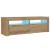 Noptiere cu lumini LED, 2 buc.,Stejar artizanal, 60x35x40 cm GartenMobel Dekor
