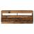 Dulap TV cu lumini LED lemn vechi 200x35x40 cm lemn prelucrat GartenMobel Dekor