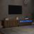 Dulap TV cu LED stejar artizanal 200x35x40 cm lemn prelucrat GartenMobel Dekor