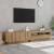 Dulap TV cu LED stejar artizanal 200x35x40 cm lemn prelucrat GartenMobel Dekor