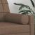 Perne decorative, 2 buc., maro, Ø15x50 cm, textil GartenMobel Dekor