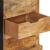 Dulap, 80x30x55 cm, lemn masiv de mango brut GartenMobel Dekor