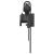 Set feronerie pentru ușă glisantă, negru, 183 cm, oțel GartenMobel Dekor