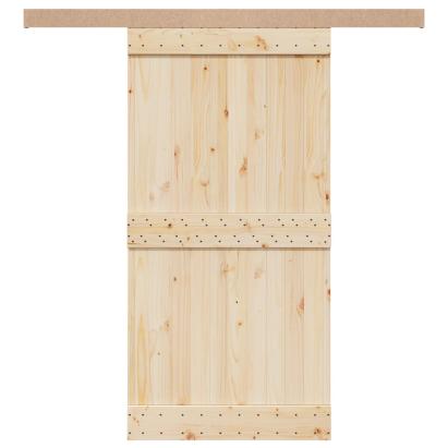 Set de feronerie pentru uși glisante 200 cm din aliaj aluminiu GartenMobel Dekor