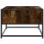 Măsuță de cafea stejar fumuriu 100x50x35cm lemn prelucrat/metal GartenMobel Dekor