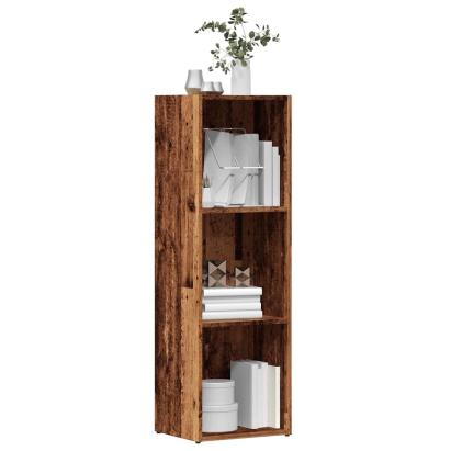 Dulap cu cărți din lemn vechi 36x30x114 cm din lemn prelucrat GartenMobel Dekor