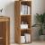Bibliotecă, Stejar artizanal, 36x30x114 cm, lemn prelucrat GartenMobel Dekor