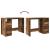 Birou, lemn vechi, 102x76x50 cm, lemn prelucrat GartenMobel Dekor