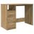 Birou, stejar artizanal, 102x76x50 cm, lemn prelucrat GartenMobel Dekor