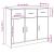 Dulap, lemn vechi, 91x28x75 cm, lemn prelucrat GartenMobel Dekor