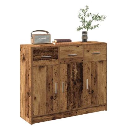 Dulap, lemn vechi, 91x28x75 cm, lemn prelucrat GartenMobel Dekor
