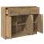 Dulap, stejar artizanal, 91x28x75 cm, lemn prelucrat GartenMobel Dekor
