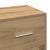 Dulap, stejar artizanal, 91x28x75 cm, lemn prelucrat GartenMobel Dekor