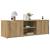 Dulap TV Stejar artizanal 120x34x37 cm Lemn prelucrat GartenMobel Dekor