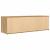 Dulap TV Stejar artizanal 120x34x37 cm Lemn prelucrat GartenMobel Dekor