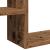 Rafturi de perete cub, 2 buc., lemn vechi, 50x15x50 cm lemn GartenMobel Dekor