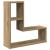 Rafturi de perete cub 2 buc. stejar artizanal, 50x15x50 cm lemn GartenMobel Dekor
