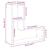 Rafturi de perete cub 2 buc. stejar artizanal, 50x15x50 cm lemn GartenMobel Dekor