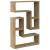 Rafturi de perete cub 2 buc. stejar artizanal, 50x15x50 cm lemn GartenMobel Dekor