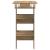 Masă bar perete Stejar artizanal 102x45x103,5 cm lemn compozit GartenMobel Dekor
