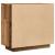 Dulap, lemn vechi, 80x40x75 cm, lemn prelucrat GartenMobel Dekor