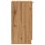 Pantofar, stejar artizanal, 30x35x70 cm lemn prelucrat GartenMobel Dekor