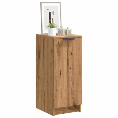 Pantofar, stejar artizanal, 30x35x70 cm lemn prelucrat GartenMobel Dekor