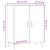Dulap, lemn vechi, 69,5x34x90 cm, lemn prelucrat GartenMobel Dekor
