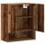 Dulap de perete, lemn vechi, 60x31x70 cm, lemn compozit GartenMobel Dekor