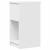 Suport turn pentru computer cu sertar alb 35x45x77 cm GartenMobel Dekor