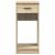 Suport turn pentru computer cu sertar Stejar Sonoma 35x45x77 cm GartenMobel Dekor