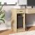 Suport turn pentru computer cu sertar Stejar Sonoma 35x45x77 cm GartenMobel Dekor