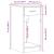 Suport turn pentru computer cu sertar Stejar Sonoma 35x45x77 cm GartenMobel Dekor