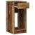 Suport turn pentru computer cu sertar lemn vechi 35x45x77 cm GartenMobel Dekor