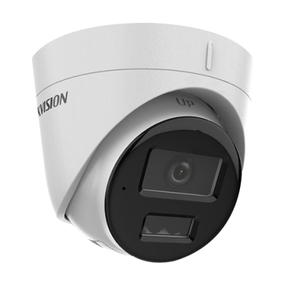 Camera IP 2MP, Smart Hybrid Light, lentila 2.8mm, IR 30m, WL 30m, Microfon, IP67, PoE - HIKVISION DS-2CD1323G2-LIU-2.8mm SafetyGuard Surveillance