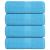 Prosoape de săpun 4 buc Turcoaz 30x30 cm 360 g/m² 100% bumbac GartenMobel Dekor