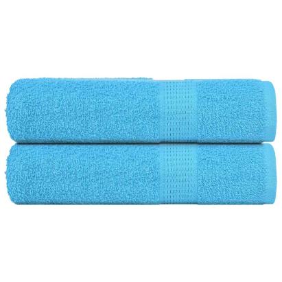 Prosoape de mână 2 buc Turcoaz 50x100 cm 360 g/m² 100% bumbac GartenMobel Dekor