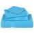 Prosoape de baie 10 buc turcoaz 100x150 cm 360 g/m² 100% bumbac GartenMobel Dekor