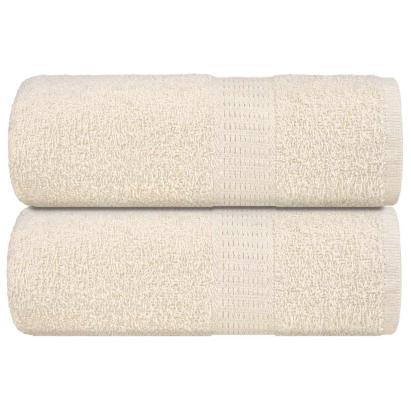 Prosoape de săpun 2 buc cremă 30x30 cm 360 g/m² 100% bumbac GartenMobel Dekor