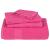 Prosoape 10 buc roz 100x200 cm 360 g/m² 100% bumbac GartenMobel Dekor