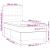 Pat box spring cu saltea, cappuccino, 100x200cm piele ecologică GartenMobel Dekor