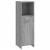 Set mobilier de baie, 4 piese, gri sonoma, lemn prelucrat GartenMobel Dekor