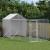 Padoc de exterior cu acoperiș argintiu 2x6x2,5m oțel galvanizat GartenMobel Dekor
