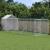 Padoc exterior cu acoperiș argintiu 2x10x2,5 m oțel galvanizat GartenMobel Dekor