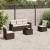 Set canapele de grădină cu perne, 6 piese, maro, poliratan GartenMobel Dekor