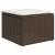 Set canapele de grădină cu perne, 6 piese, maro, poliratan GartenMobel Dekor
