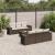 Set canapele de grădină cu perne, 7 piese, maro, poliratan GartenMobel Dekor